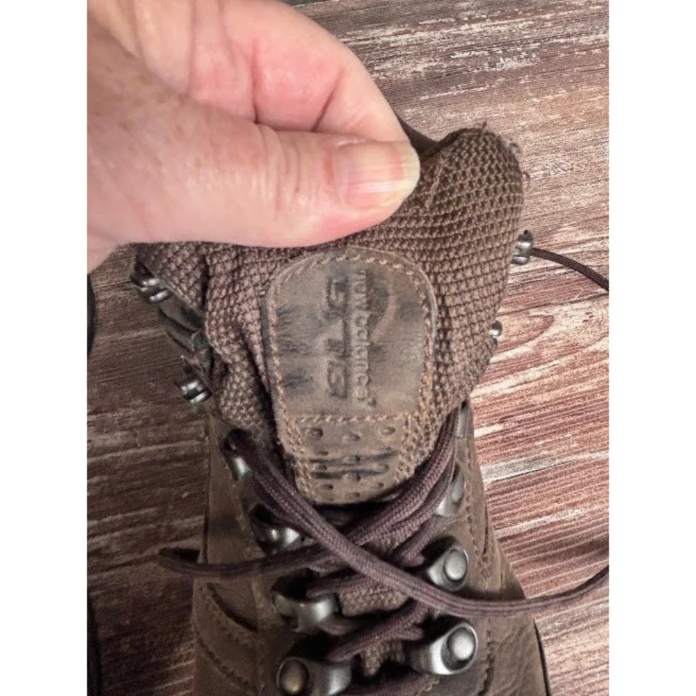 New Balance 978GT‎ Mens Brown Leather Hiking Boots Durable Comfort Size 7 D